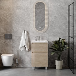 Teymi Тумба с раковиной Laina 50 дуб светлый – фотография-14