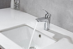 Aquatek Смеситель для раковины Вега AQ1010CR хром – фотография-3