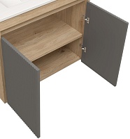 Teymi Фасад для тумбы Netta 70 Волна графит