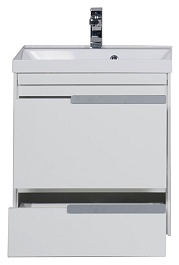 Aquanet Тумба с раковиной "Тиволи 60" белая – фотография-4