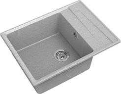 Granfest Мойка кухонная GF-LV-660L серый – фотография-1