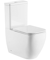 BelBagno Унитаз-компакт напольный Luce-Tor BB2197CP-TOR/SC безободковый с бачком белый