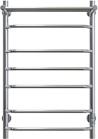 Aringa Полотенцесушитель электрический Бонди 80x50 AR03019CH с полкой хром