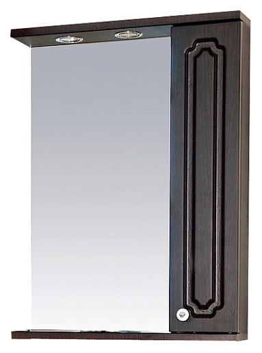 Misty Зеркальный шкаф Александра 55 R венге – фото-1