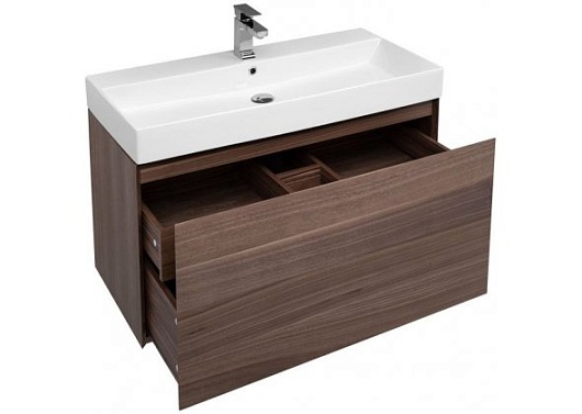 Aquanet Комплект мебели Нью-Йорк 100 орех – фотография-10