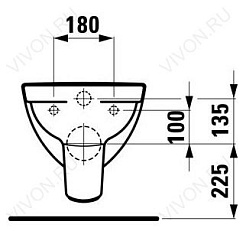 Laufen Унитаз подвесной Pro 2095.2.000.000.1 – фотография-3