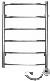 Domoterm Полотенцесушитель Лаура П6 500*800 ER хром – фотография-1