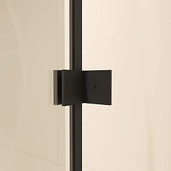 RGW Душевой уголок Classic CL-55B 90x90 профиль черный стекло прозрачное – фотография-5
