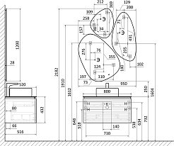 Jorno Зеркало Stone 3 Stn.05/W/JR – фотография-3