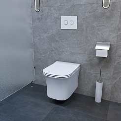 Ceruttispa Унитаз подвесной Marmolada Aria CT7778 – фотография-2