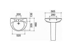 Roca Раковина "Victoria" 32739300Y – фотография-2
