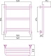 Стилье Полотенцесушитель Версия-Н1 600х500 – фотография-4