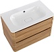 Cezares Тумба с раковиной без отверстия под смеситель Relax 80 подвесная дуб карамельный – картинка-20