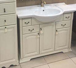 Opadiris Мебель для ванной "Риспекто 100" слоновая кость – фотография-5