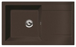 Florentina Мойка гранитная Липси 860 с крылом мокко – фотография-1