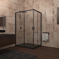 Veconi  Душевой уголок Rovigo RV-14 100x80 – фотография-2