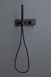 Allen Brau Смеситель для душа Priority 5.31009-31 (с внутренней частью, 2 хода) черный матовый – фотография-4