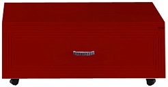 Misty Тумба подкатная Европа 90 красная – фотография-1