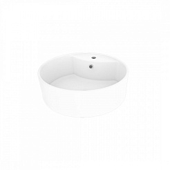 Teymi Раковина накладная в ванную Lina S D40 белый матовый T50191 – фотография-4