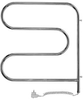 Terminus Полотенцесушитель электрический F-образный 25 ПСЭ 500х500