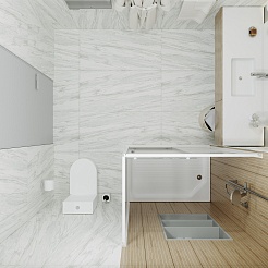 Triton  Душевой уголок Фьюжн А 100x80 – фотография-6