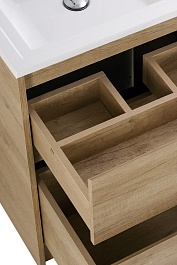 BelBagno Тумба с раковиной Kraft LVD 58 напольная Rovere Nebrasca Nature под стиральную машину левосторонняя – фотография-4