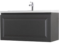 Cezares Тумба под раковину Giubileo 100 подвесная титан – фотография-1