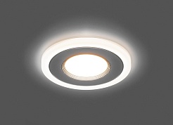 Feron Светодиодный светильник AL2770 встраиваемый 9W 4000K с белой подсветкой – фотография-3