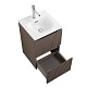 BelBagno Тумба с раковиной Uno mini 40 подвесная Бежевый матовый с раковиной BB-8099-3-40 – картинка-17
