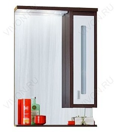 Бриклаер Мебель для ванной Бали 60 R венге – фотография-3