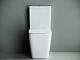 Ceramicanova Унитаз напольный пристенный Cubic Rimless CN1803 белый – фотография-9