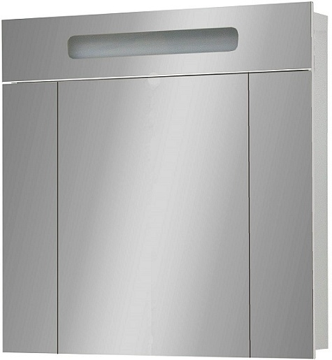 Ceruttispa Мебель для ванной Ломбардия 85 2 ящика с зеркальным шкафчиком – фотография-4