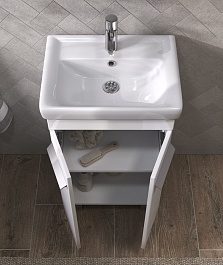 Vigo Тумба с раковиной Nova 500 белая – фотография-4