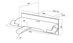 Am.Pm Смеситель Admire F101000B для ванны и душа – фотография-2