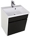 Aquanet Тумба с раковиной "Латина 60" черный 1 ящик (179935) – фотография-13