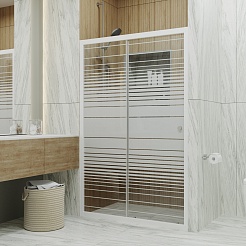 Triton Душевая дверь в нишу Слайд 100x185 – фотография-5