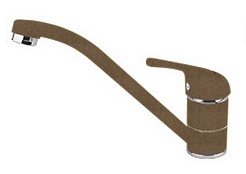 Florentina Смеситель "Гамма AV" коричневый для кухонной мойки – фотография-1