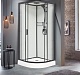 Frank Душевая кабина F409 black с крышей – картинка-20