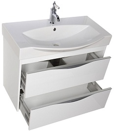 Aquanet Мебель для ванной "Франка 85" белая (183190) – фотография-8