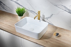 Milacio Смеситель для раковины чаши Ultra MCU.551.GD золото – фотография-4