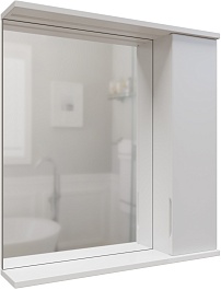 Mixline Мебель для ванной Лайн 60 R белая – фотография-9