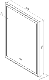Brevita Мебель для ванной Toy 60 белая – фотография-16