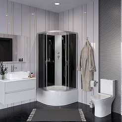 Niagara Душевая кабина Classic NG-2509-14BK – фотография-3