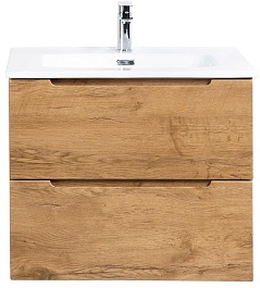 BelBagno Тумба с раковиной Etna 60 подвесная Rovere Nature с раковиной BB-8099-60 – фотография-1