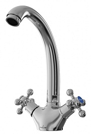 Mixline Смеситель для кухни 1/2 керамический ML07-031 хром – фотография-2