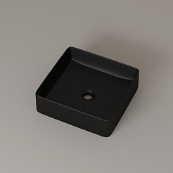 Iddis Раковина-чаша Slide 36 SLIBM01i27 черная матовая – фотография-4