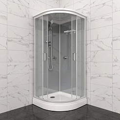 Triton Душевая кабина Прайм Сатин 90/90 А Щ0000071581 – фотография-3
