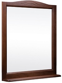 Bas Мебель для ванной Берта 85 орех глухие дверцы – фотография-3