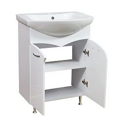 Stella Polare Тумба с раковиной Волна 60 – фотография-3