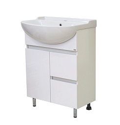 Misty Тумба с раковиной Амур 70, 2 ящика – фотография-6